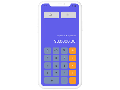 CALCULATOR APP DESIGN app design l cal calculator ui