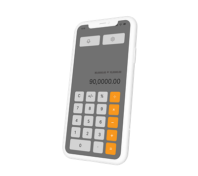 CALCULATOR APP calculator mobile app ui ui ux