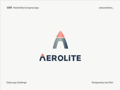 Rocketship Company Logo design graphic design logo vector