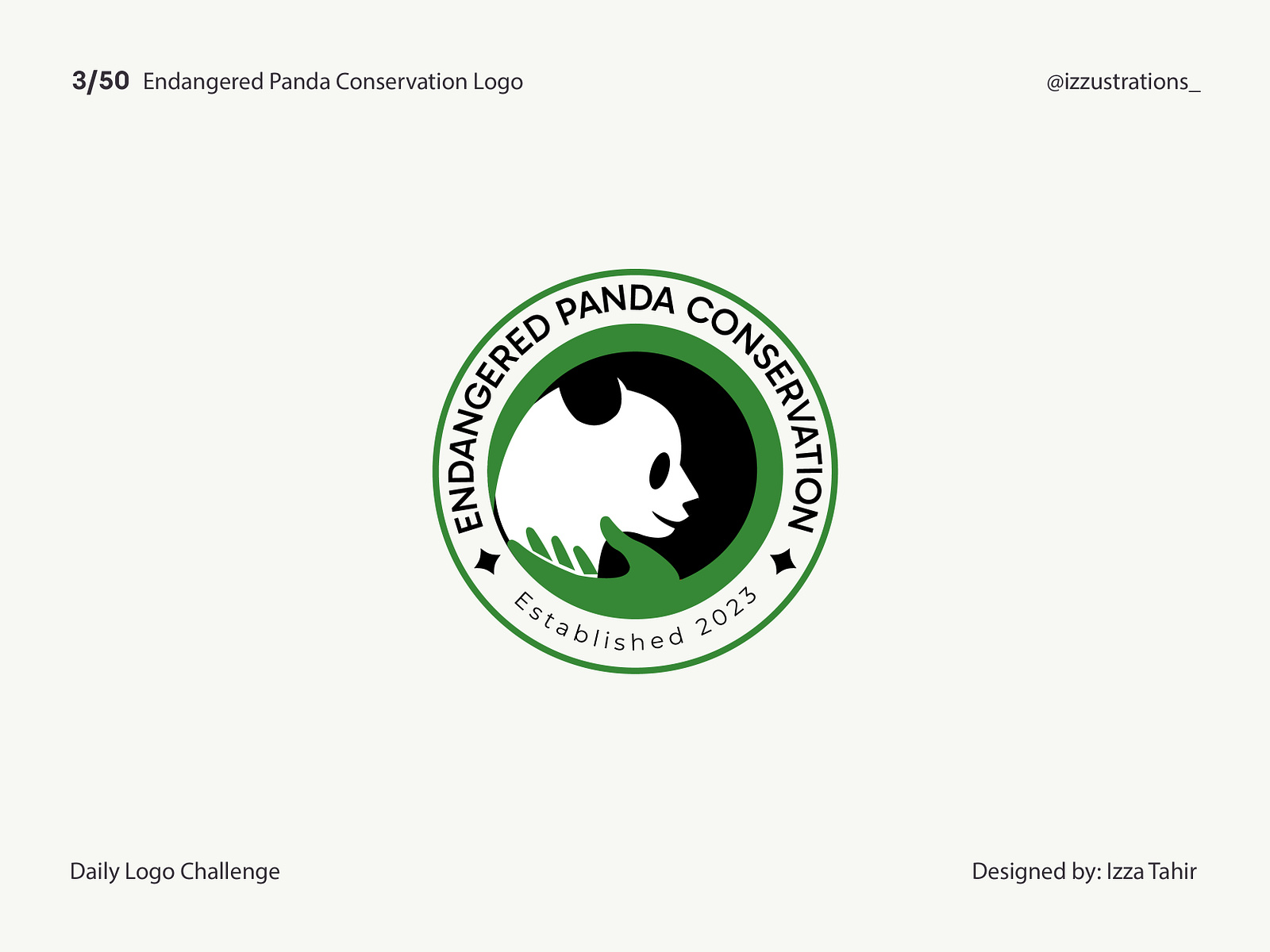 Endangered Panda Conservation by Izza Tahir on Dribbble