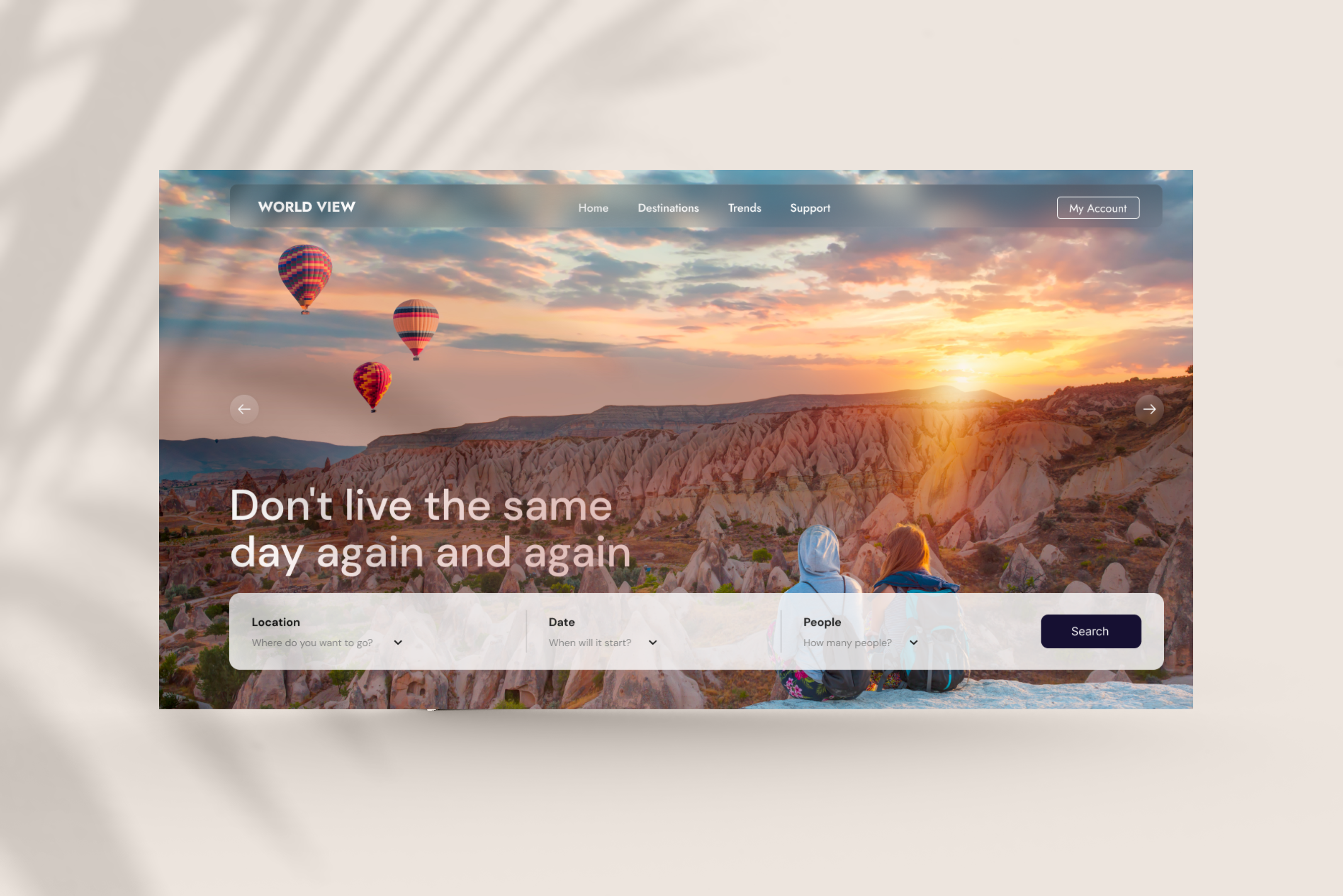 Example of Website Design