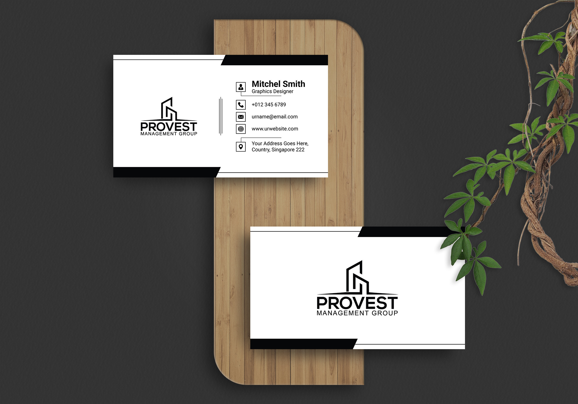 Example of Business Card Design