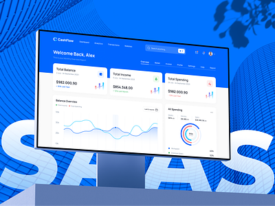 Cashflow Web-App Design bank banking dashboard cashflow dashboard design finance finance dashboard fintech fintech dashboard fintech design fintech saas onixlab onixlab studio saas saas app saas design saas product ui8 wallet wallet dashboard