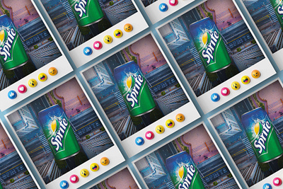 SPRITE CAN BOTTLE MANIPULATION ON CITY marketing banner