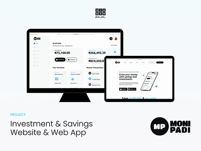 Investment & Savings Website & Web App banking brand design branding design design system fintech product design ui ui design uiux ux ux design web web app web design