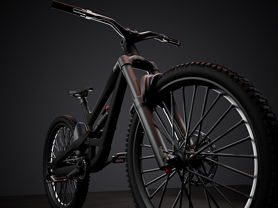 3D Bike Product Render 3d branding c4d cinema4d product design product render