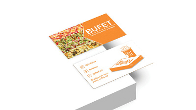 Business Card For Pizza Restaurant adobe photoshop advertising branding business card design graphic design mockup photoshop product design