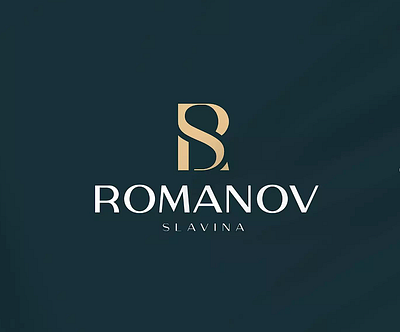 RS logo Romanov Slavina branding desain design logo merek vektor