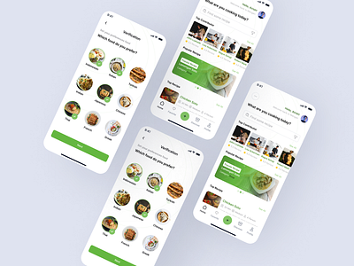 Mangan - Recipes & Cooking App app branding dailyui design graphic design mobileapp ui ux website