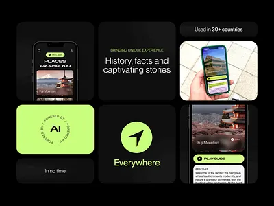 Xploro | Digital Experience for AI Travel Guide App bento trends