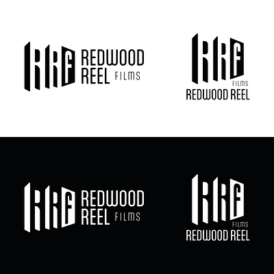 Redwood Reel Films - Logo Design branding graphic design logo