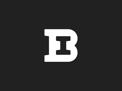 BI Monogram Logo branding graphic design logo logo branding logo business logo design logo inspiration monogram logo personal logo