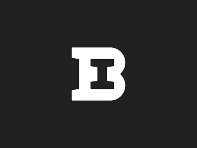 BI Monogram Logo branding graphic design logo logo branding logo business logo design logo inspiration monogram logo personal logo