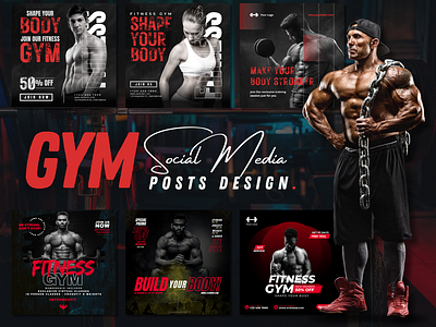 Gym Social Media Posts Designs 18. cardioworkout