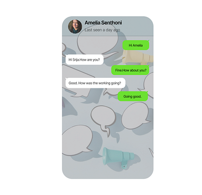 Direct Messaging dailyuichallenge design ui uiux