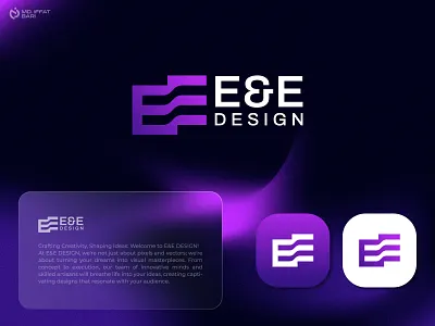 Graphic Design Agency Logo Design | Brand Identity agency logo app logo brand identity branding business logo design agency ee letter logo flat logo logo logotype minimal logo minimalist logo modern logo visual identity website logo