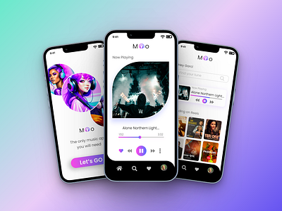 A Music App UI malay mobile app design music app design music app ui music player music player app ui