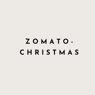 Zomato - Christmas app branding christmas content design copywriting microcopy ui ux ux writing zomato