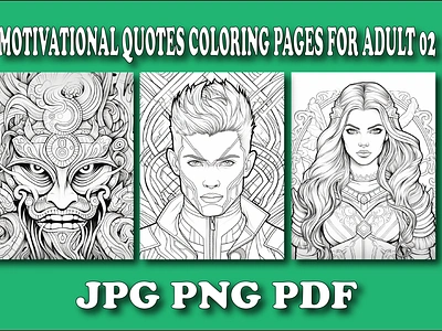 Motivational Quotes Coloring Pages For Adult 02 adult adult coloring pages adults amazon kdp amazon kindle coloring book design graphic design illustration kdp coloring book kdp coloring pages kid kids mandala colorig page motivational coloring motivational quotes