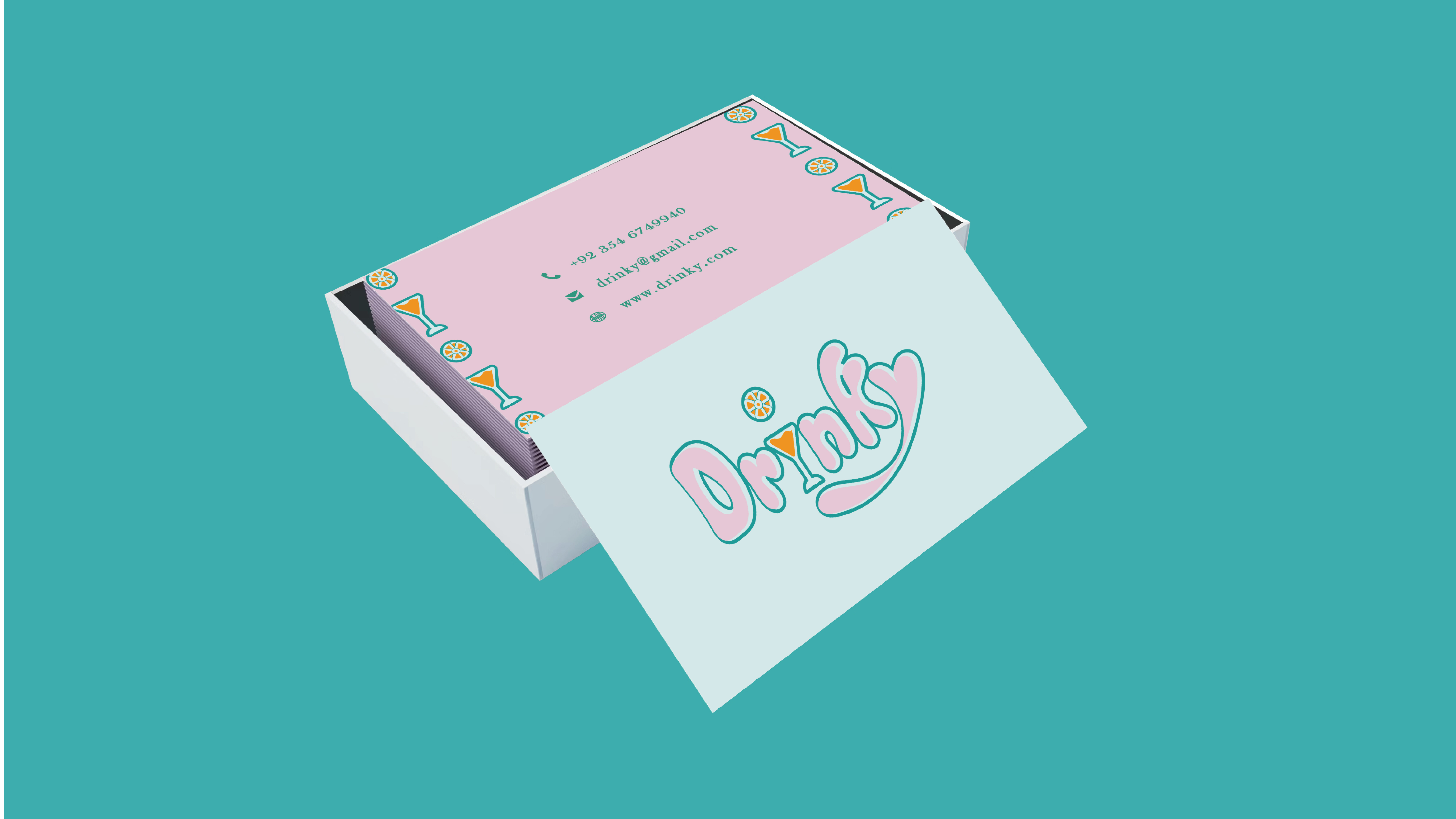 Minimal Brand Identity for Drinks & Juices Brand "DRINKY"!! adobe advertising b brand identity branding design designer designing graphic design graphic designer illustration illustrator logo ui vector visual identity visuals