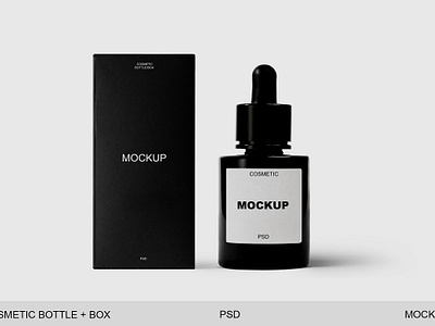 Cosmetic Skin Care Product Mockup beauty brand cosmetic designer download free hair oil label label tag label template mock up mockup photoshop product product design product label template skin care logo toner
