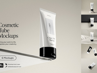 Cosmetic Tube Mockup Set beauty mockup cosmetic tube mockup cosmetic tube mockup set cosmetic tube packaging cosmetics mockup cream mockup cream tube mockup hand cream mockup lotion mockup plastic tube mockup skincare mockup skincare packaging mockup toothpaste mockup tube mockup