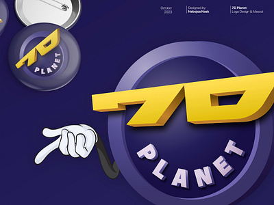 7D Planet - Logo Design & Mascott branding design fresh graphic design logo vector