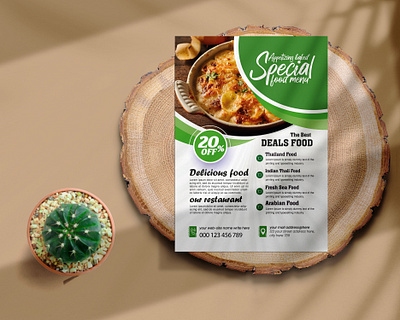 Food Flayer Design... banner design chicken karahi cooking delusion food food food design foodlover lamb karahi post design restaurant