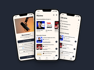 🎙️ Concept of a podcast app