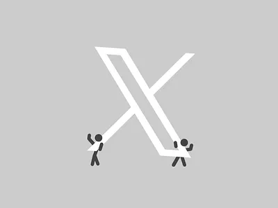 Help Elon carry on. :) 42 branding carry elon figure figures fun help love ya bud musk on people stick twitter x