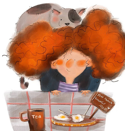 Favorite Breakfast illustration