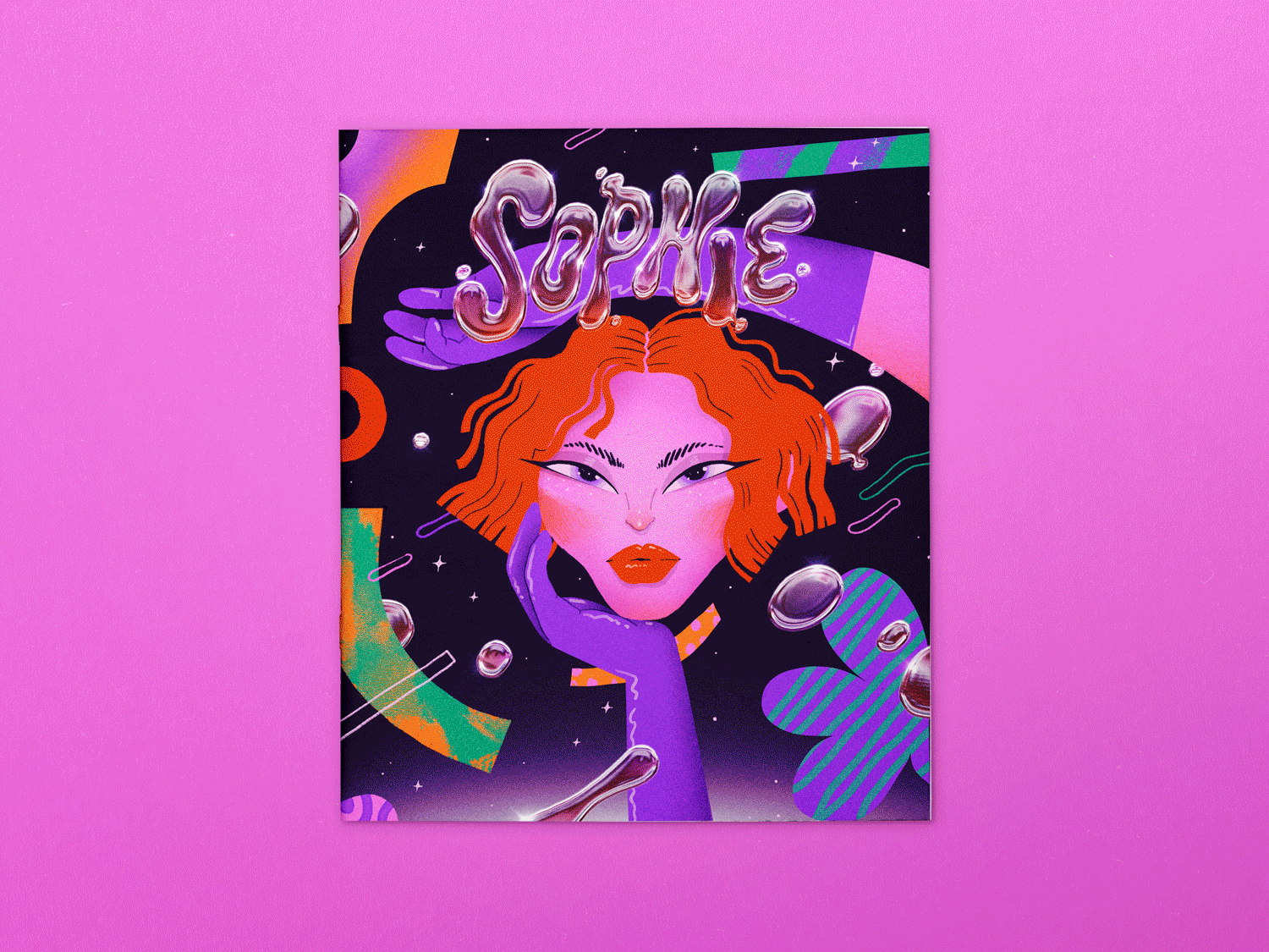 SOPHIE Magazine art artwork character character design design editorial editorial illustration gay handmade illustration lgbtq magazine pride queer sophie sophie magazine sophie zeon