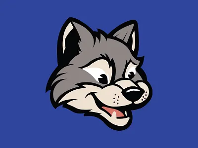 KIPPSoCal Comienza Elementary School Mascot Logo adobeillustrator branding characterdesign graphic design graphicdesgin illustration logo mascot wolf