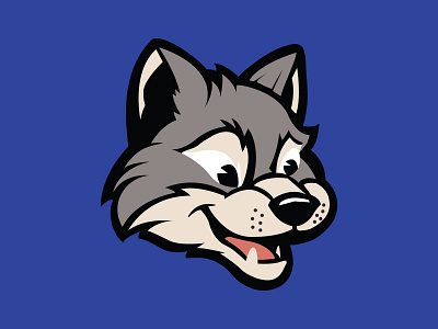 KIPPSoCal Comienza Elementary School Mascot Logo adobeillustrator branding characterdesign graphic design graphicdesgin illustration logo mascot wolf