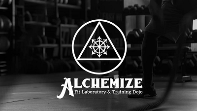 Alchemize - Fit Laboratory & Training Dojo branding logo