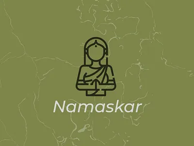 Last Page for Yoga Website banner design logo namaskar namaste ui yoga