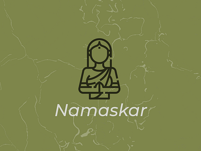 Last Page for Yoga Website banner design logo namaskar namaste ui yoga