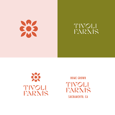 Tivoli Farms Concepts agfr branding farming grits icon local logo