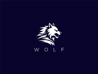 Wolf Logo 3d beast business elegant goth jungle minimal moon night night wolf powerpoint strength strong warrior warrior wolf wolf head wolf head logo wolf logo wolves wolves logo