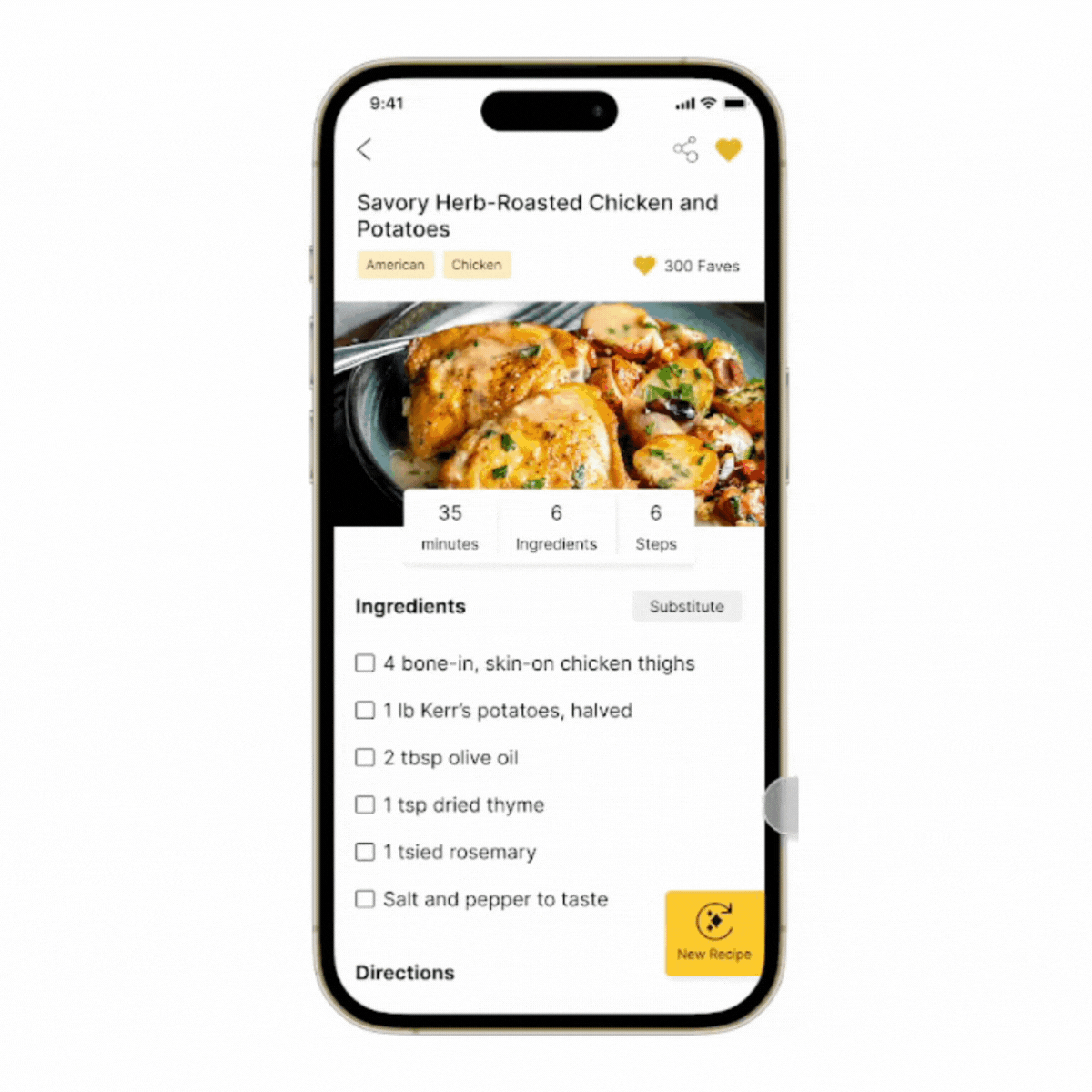 Recipe Generator adobe fresco after effects ai android animation figma illustration ios loading screen mobile mobile first modal motion graphics product design ui ux ux design