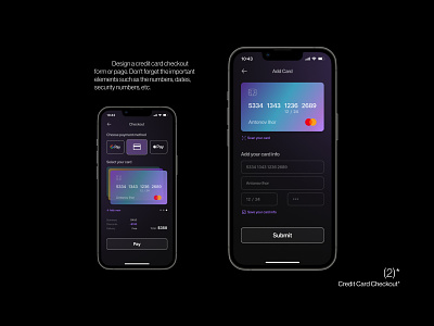 Credit Card Checkout credit card checkout crypto graphic design mobile app design mobile interface ui ux uxui web design