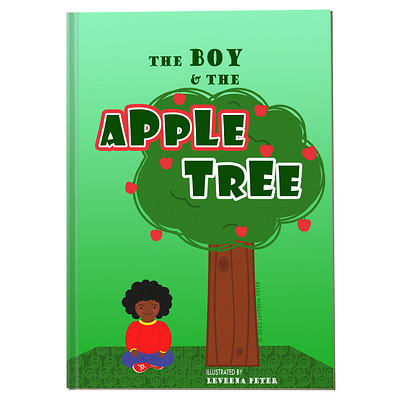 The Boy and the Apple Tree animation book cover books childrens books cute digital art digital illustration illustration