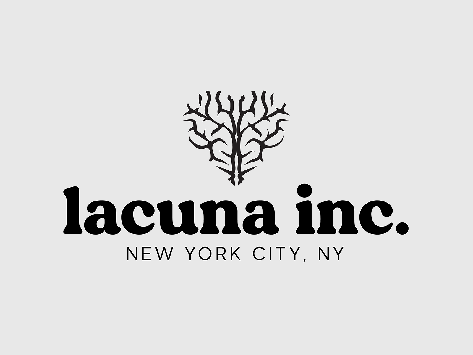 Lacuna Inc. logo by Faceless Creative Co. on Dribbble