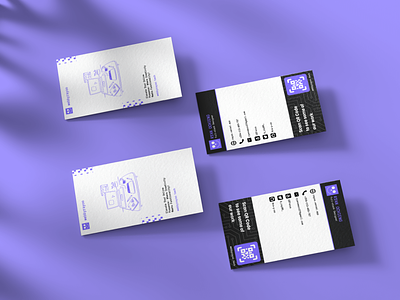 Business Card Design branding logo ui ux