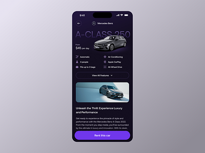 Car Rental App app design automotive car rental cars design ios vacationtrip