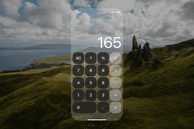 Calculator UI 004 app calculator dailyui design figma mobile neo product product design typography ui ux