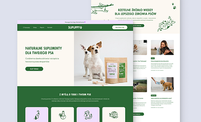 Pet care startup branding design dogs ecommerce pet care product design startup ui design ux design