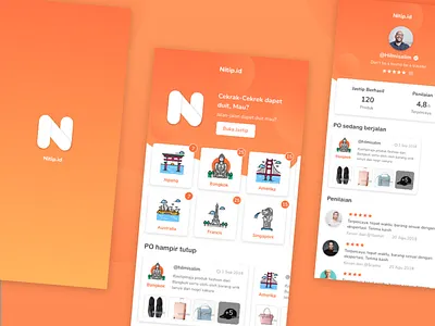 Entrustment service app mobileapp ui