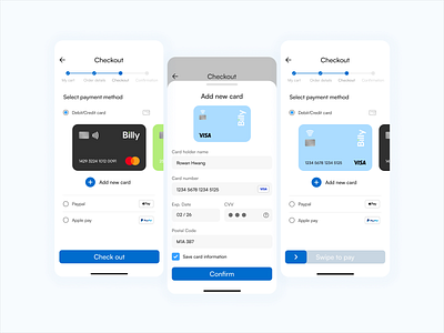 Daily ui. 002 Checkout branding checkout credit dailyui debit design figma illustration payment ui ui design uidesign user interface uxui