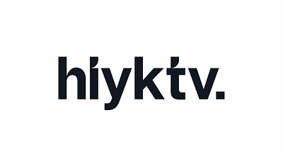 hiyktv. - Logomark 3d branding graphic design logo motion graphics ui